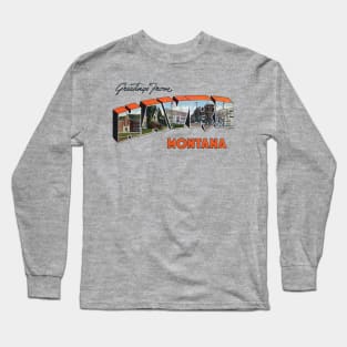 The greetings Havre Montana Long Sleeve T-Shirt